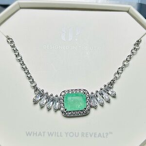 Bomb Party Lab Created Mint Tourmaline Necklace NK56687